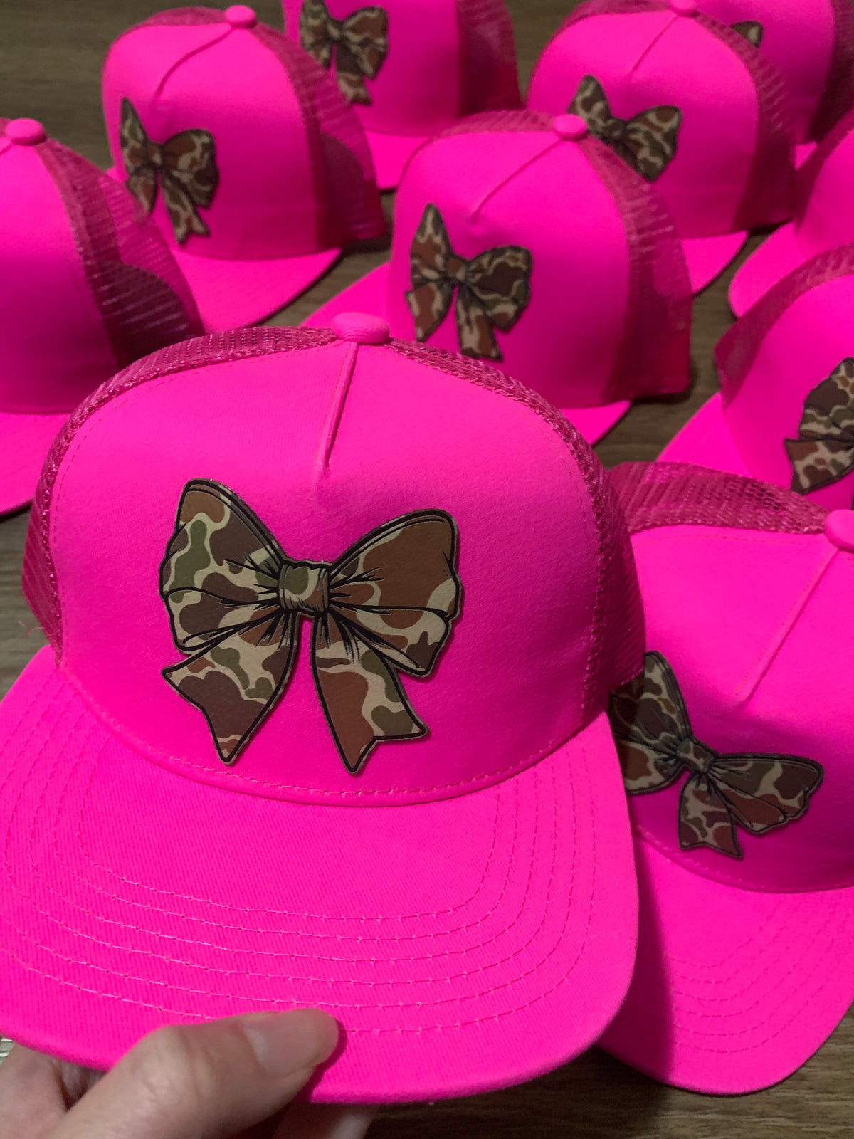 Camo Bow Hat