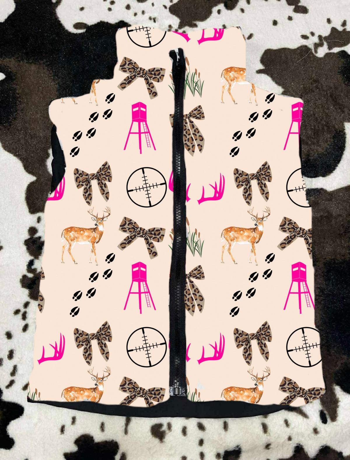 Girly Hunting Kids Pullover Vest