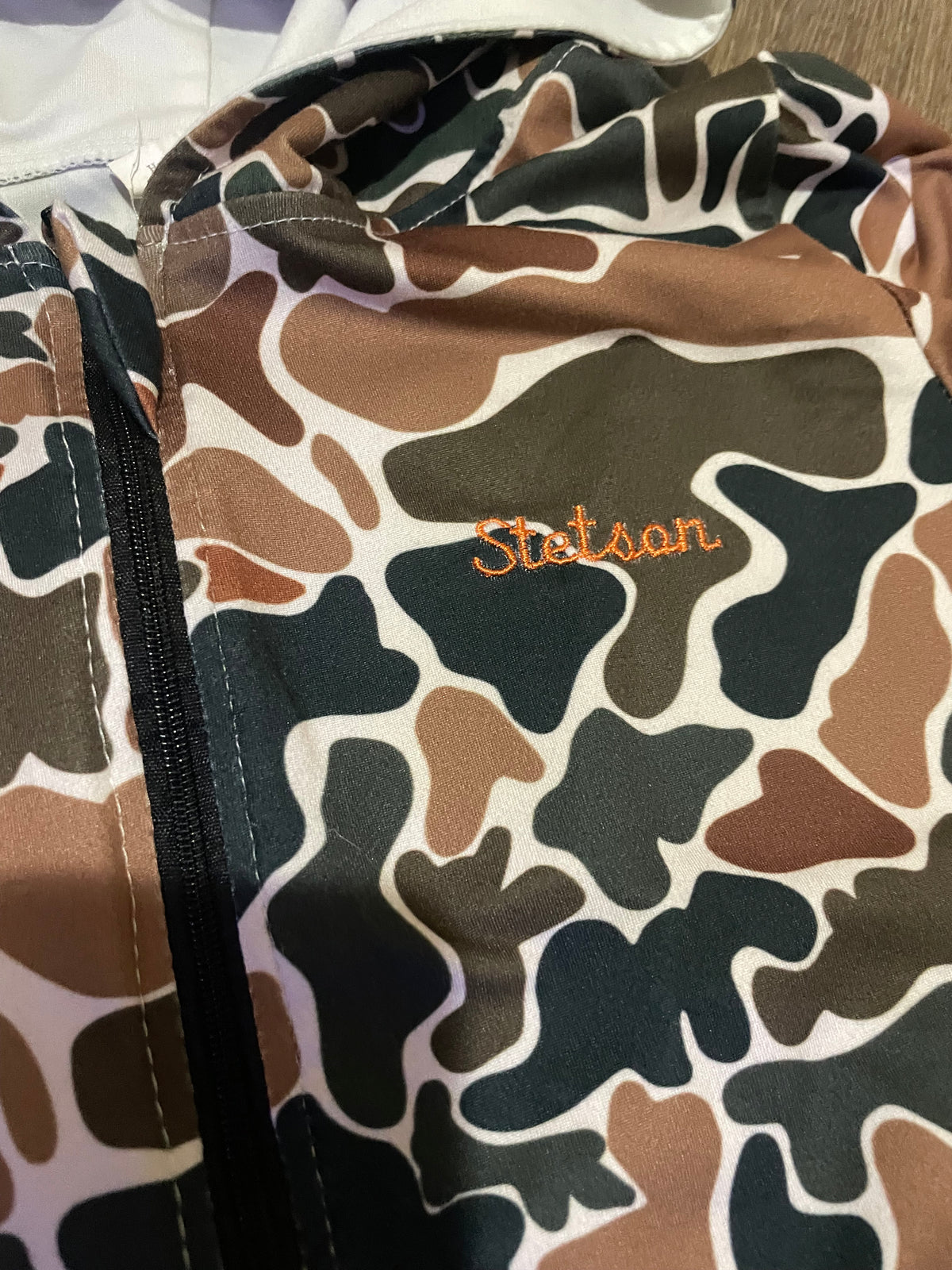 Embroidery Camo Kids Jacket