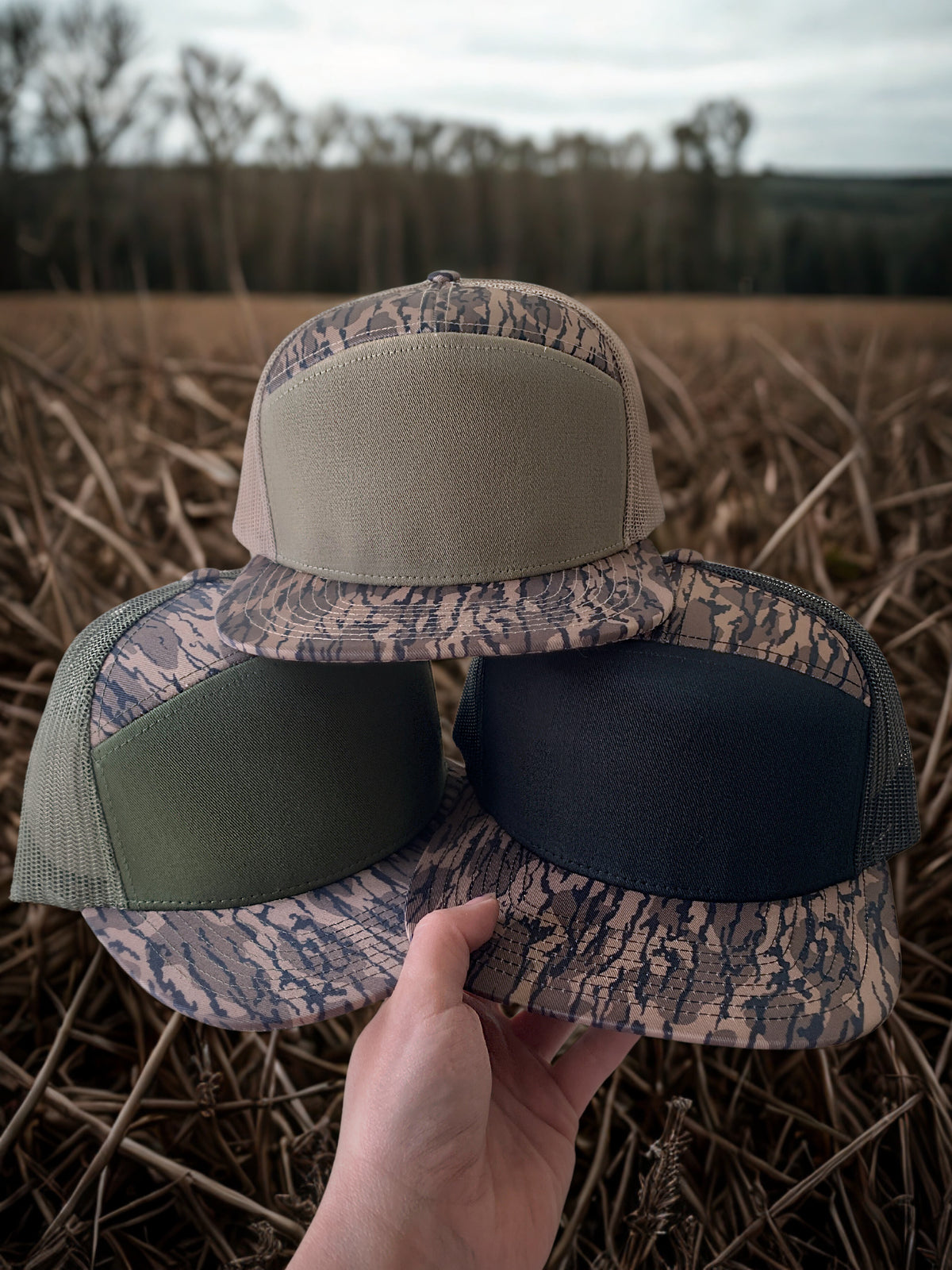 Custom Camo Name, Brand, Logo Youth/Adult Hats