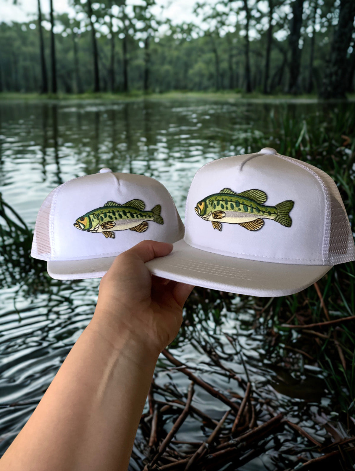 Two Tone Mahi-Mahi or Bass Hat