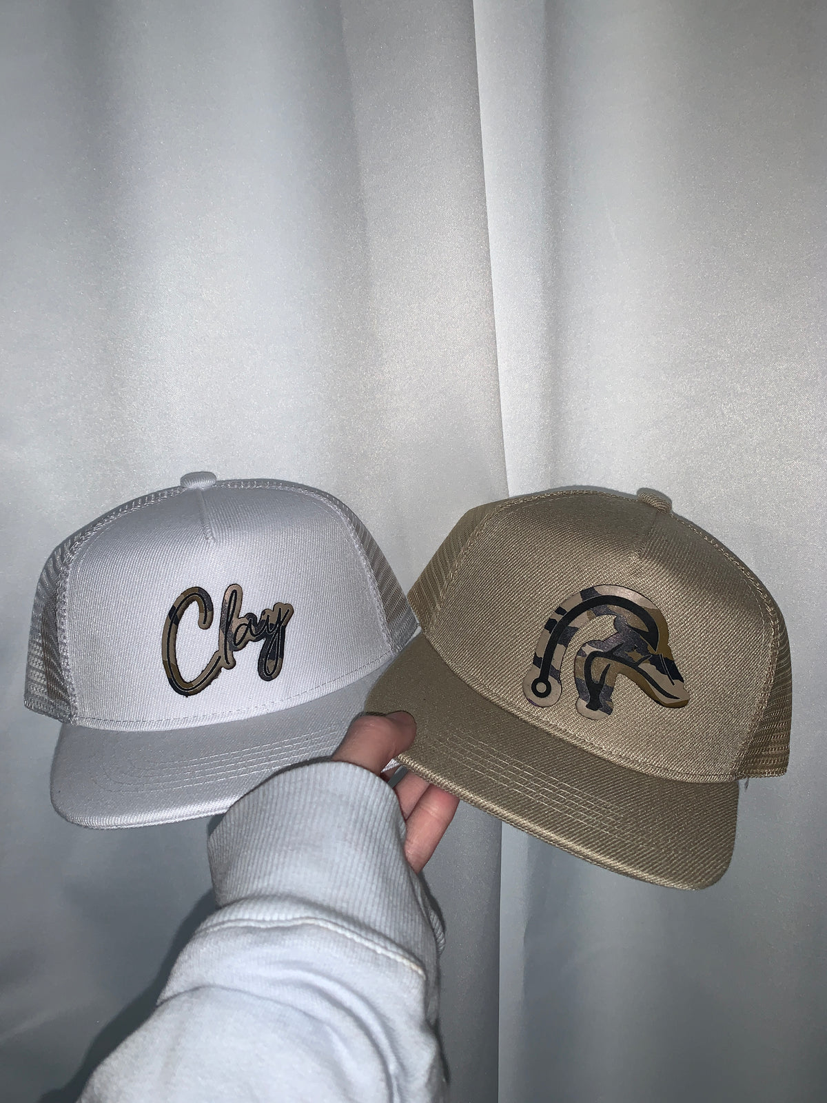 Custom Name, Brand, Logo Kids Hats