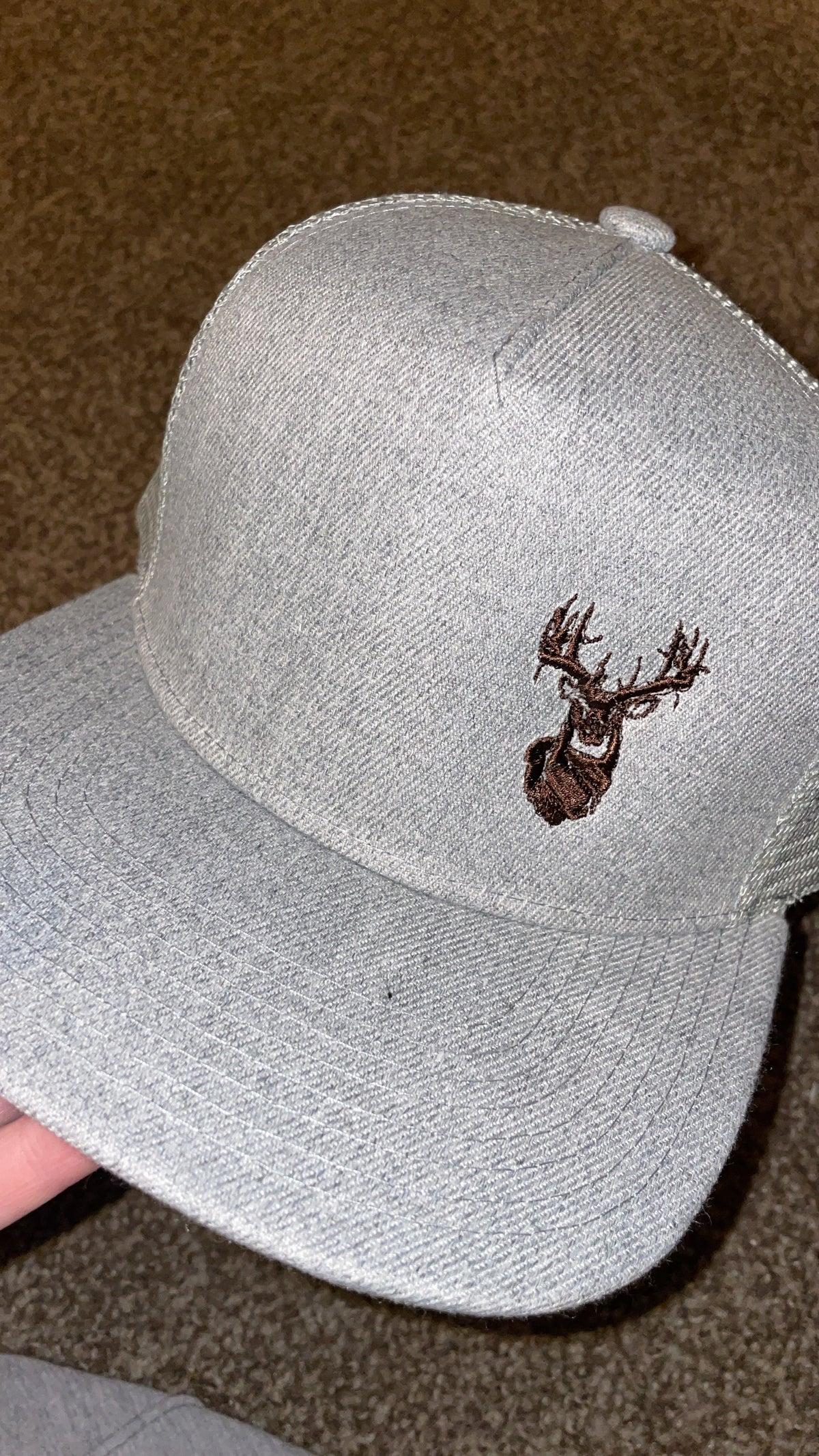 Embroidery Deer Hat