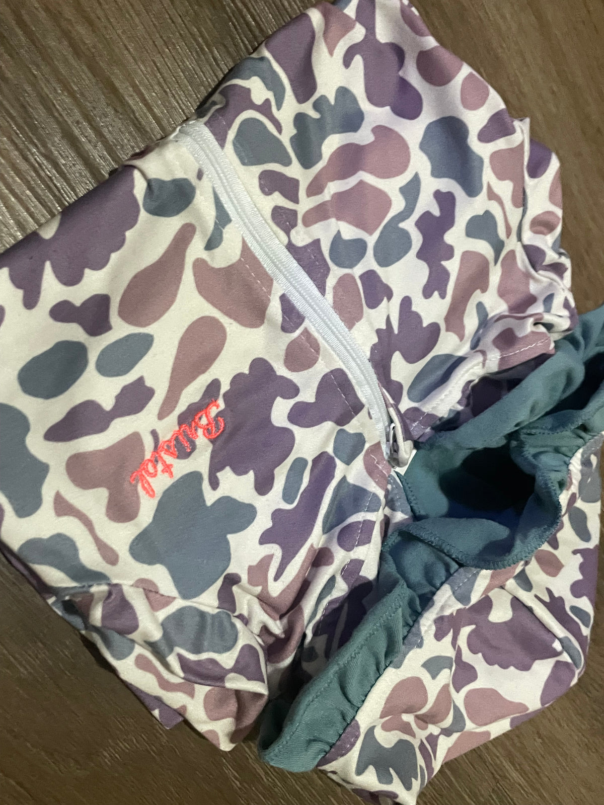 Embroidery Camo Kids Jacket