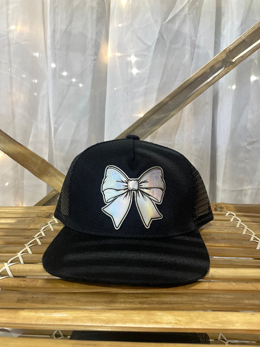 Holographic Bow Hat
