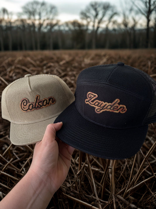 Camo Custom Name Hat