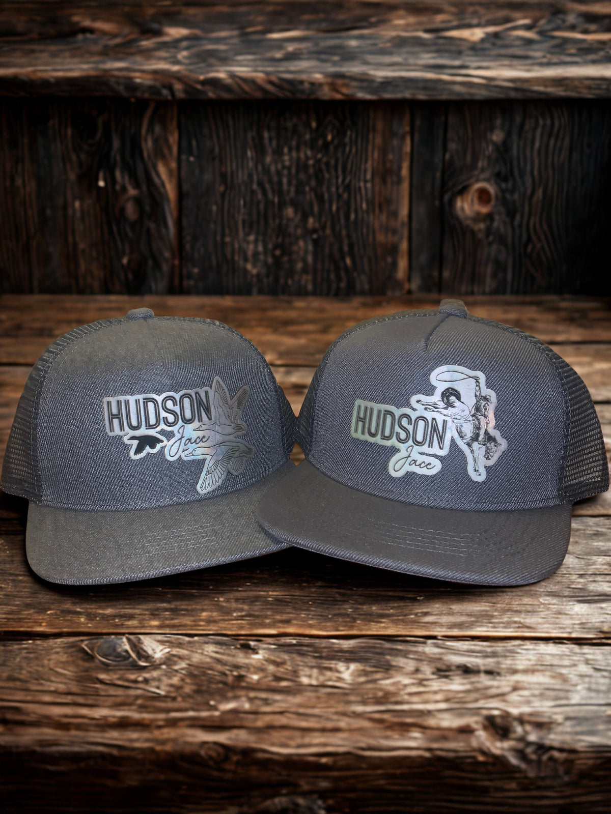 Holographic Custom Name Hat