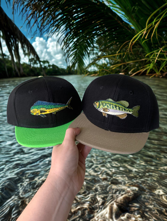 Two Tone Mahi-Mahi or Bass Hat